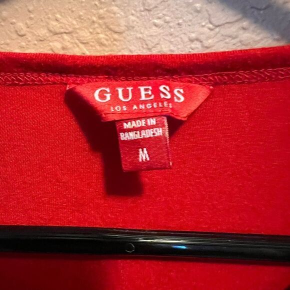 Guess red blouse  - Picture 5 of 7